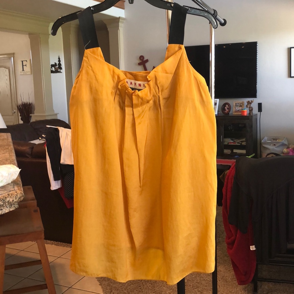 Marni Mustard colored Top